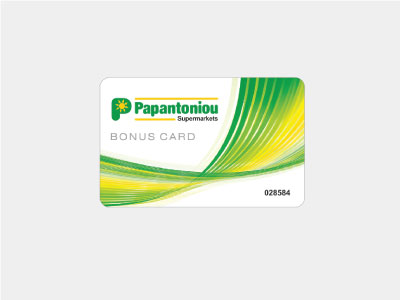 Papantoniou Bonus Card