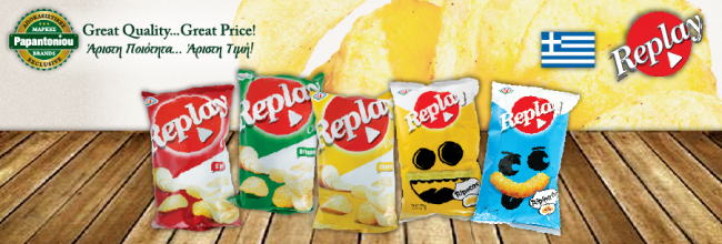 Replay Crisps and Puffs